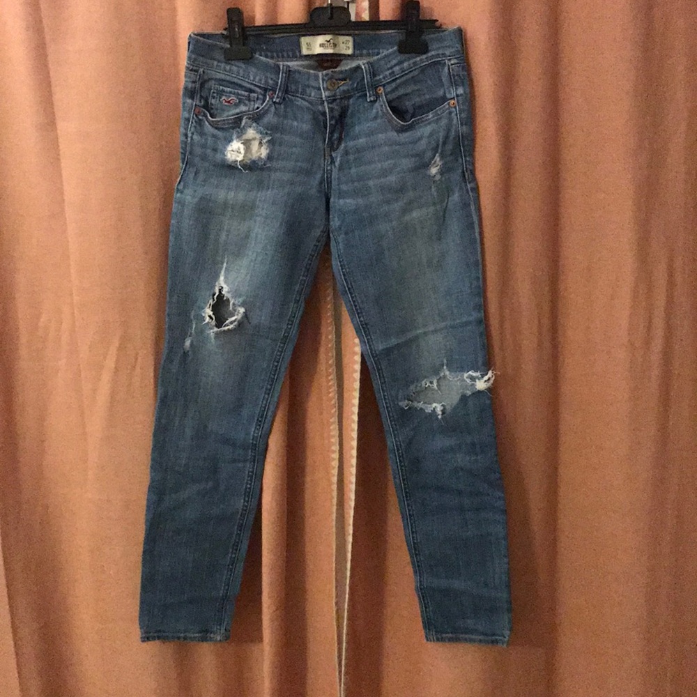 Hollister so cal skinny ripped jeans